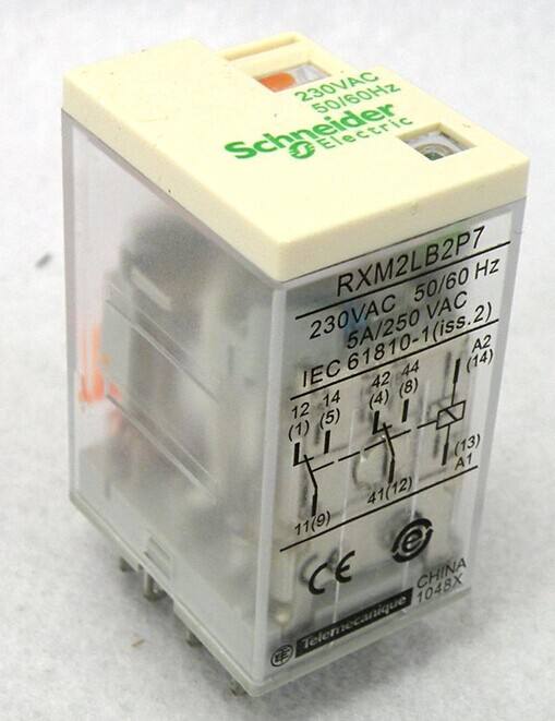 正品销售施耐德RXM2LB2BD电磁式继电器