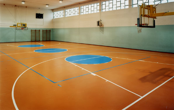 陕西体育馆地板 体育木地板安装 厂家直销