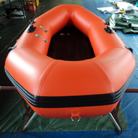 厂家订做钓鱼艇漂流充气船加厚橡皮艇冲锋舟救生船气垫船