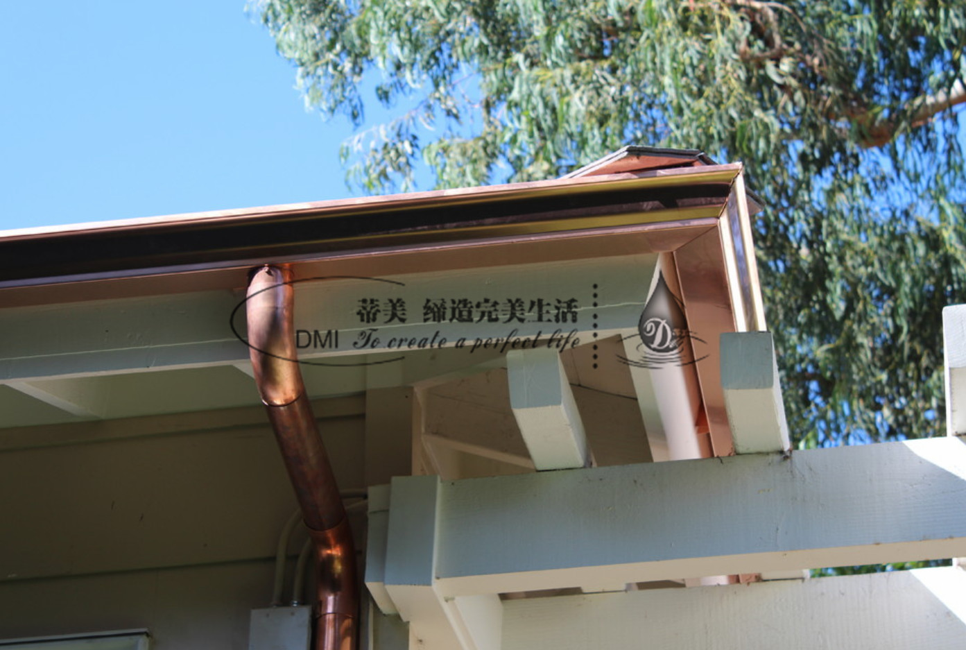 上海市别墅装修纯铜屋檐排水槽 铜的室外雨水管生产厂家