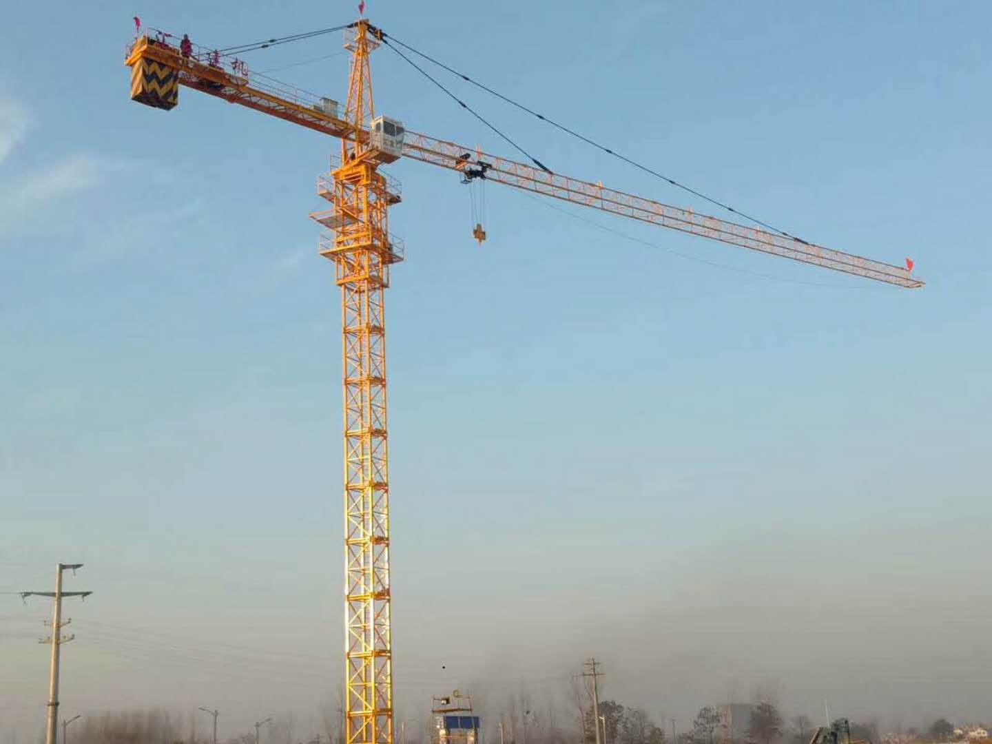 黄石QTZ63塔吊价格臂长56米大冶市QTZ5610汇友塔吊报价