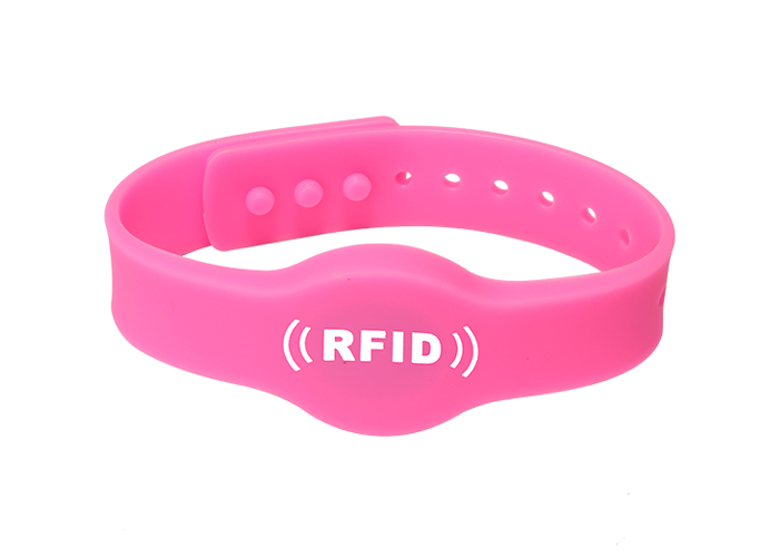 RFID高频硅胶扣式腕带手环 演唱会/游乐场手环