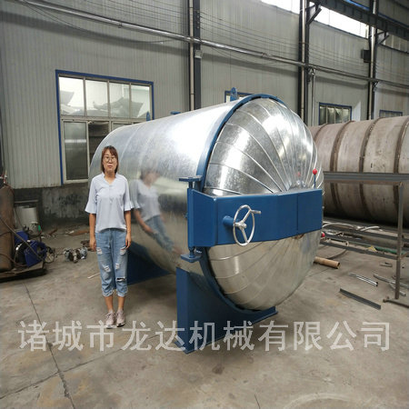 大型电加热环保硫化罐设计寿命15年安全有保证龙达机械