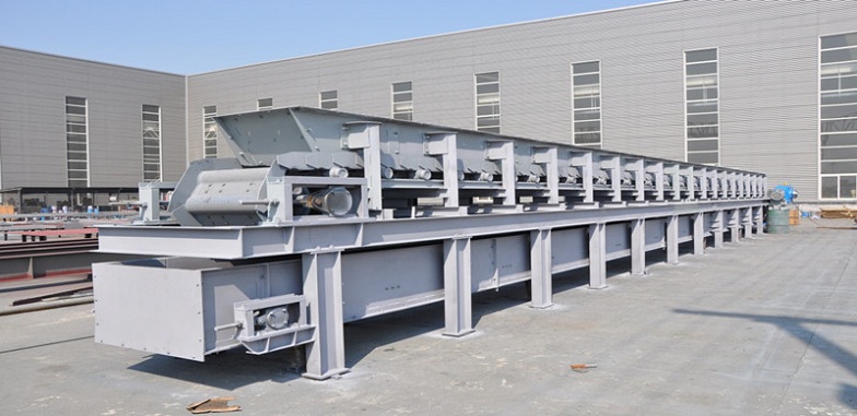 GBL1250×4000中型板式给料机在水泥行业的应用