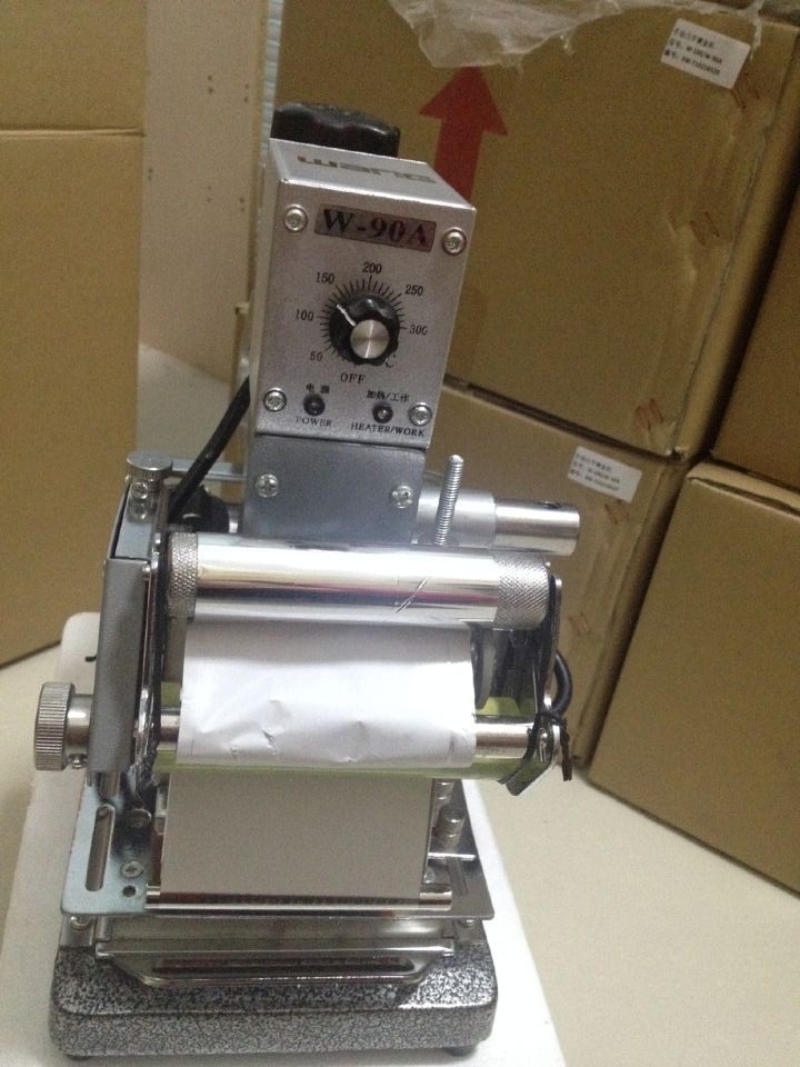 卡片印刷定位精准W-90A型手动烫金机