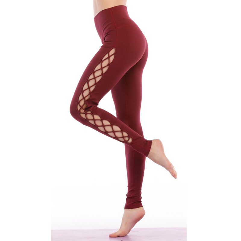 瑜伽裤透气健身速干弹力显瘦跑步运动休闲印花时尚汇克运动直供