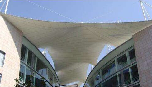定制膜结构屋顶 房顶膜结构雨棚工程 房屋天井膜结构工程设计安装
