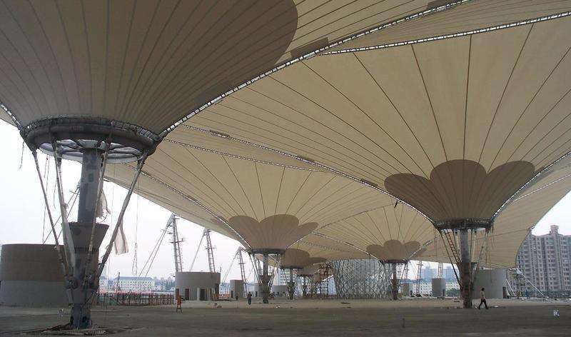 供应遮阳篷膜结构雨棚厂家直销品质保证膜结构观篷