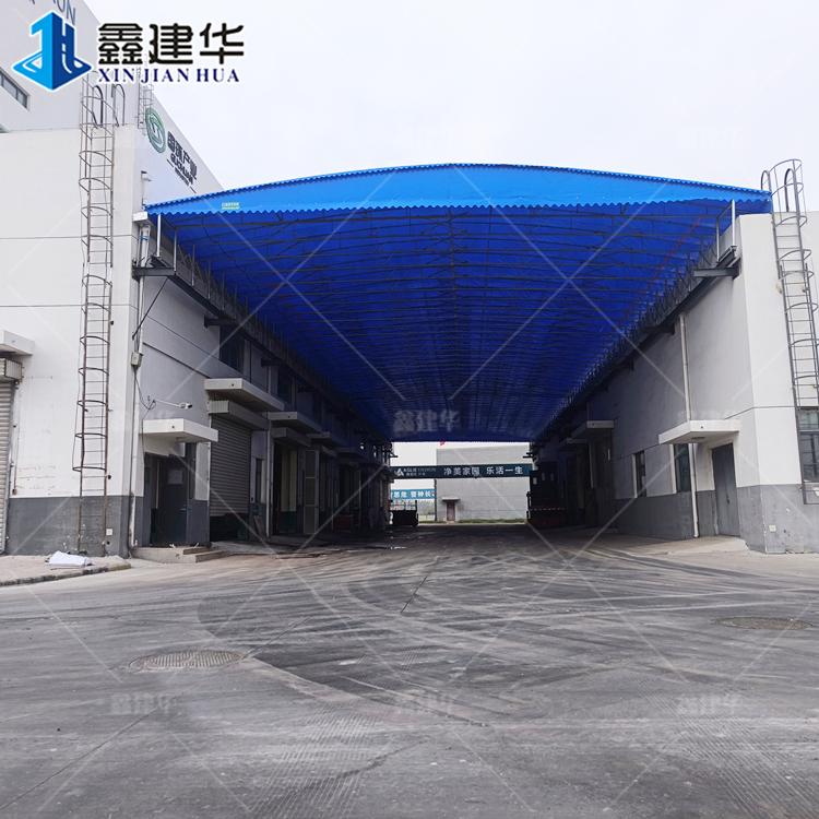 無錫惠山區(qū)移動雨棚-遮陽雨篷-倉庫推拉帳篷-伸縮棚廠家直銷