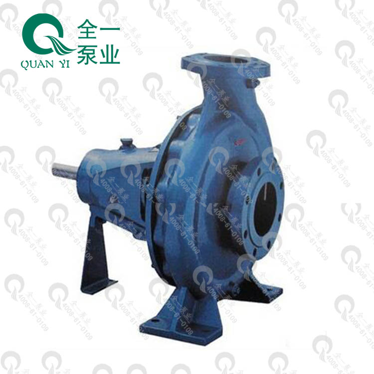 广州全一泵业XA型后开式单级卫生离心泵 家用家压清水泵 可配二级能效高效电机