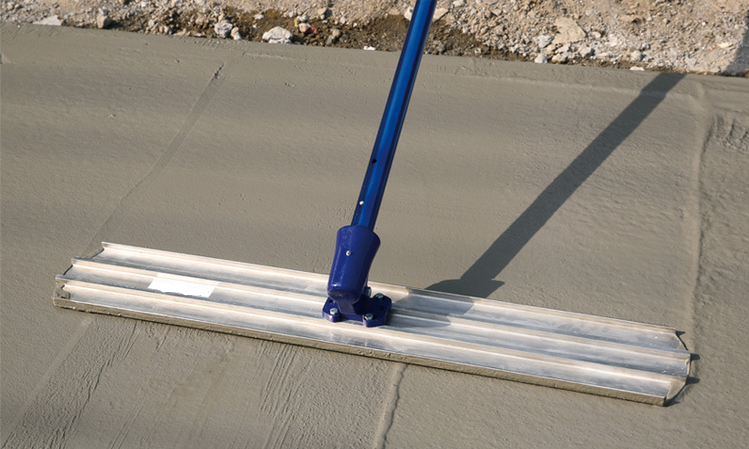 镁合金大抹子1.2米平头混凝土路面收光泥板路面抹光铁板路政施工