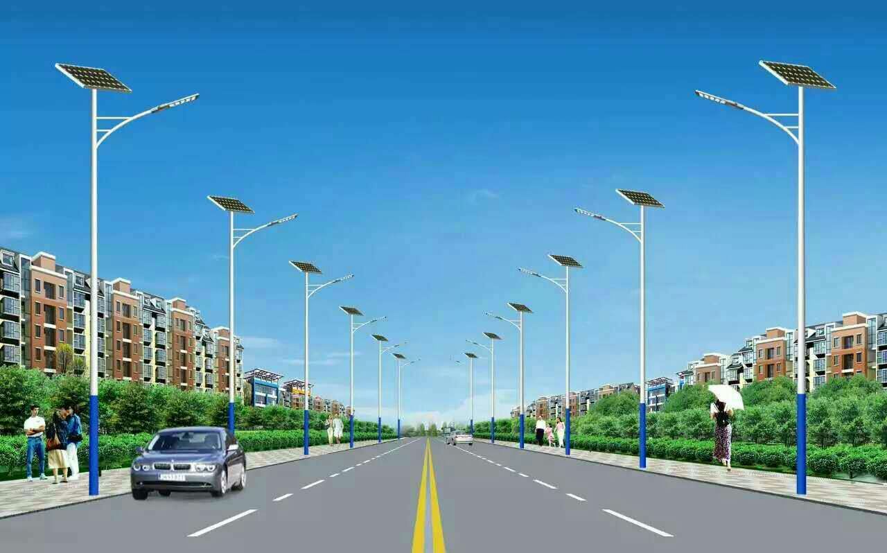 扬州厂家批发直销6米农村太阳能路灯LED路灯