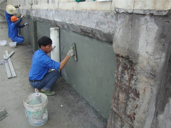 聚合物改性水泥砂浆在混凝土修补工程范例