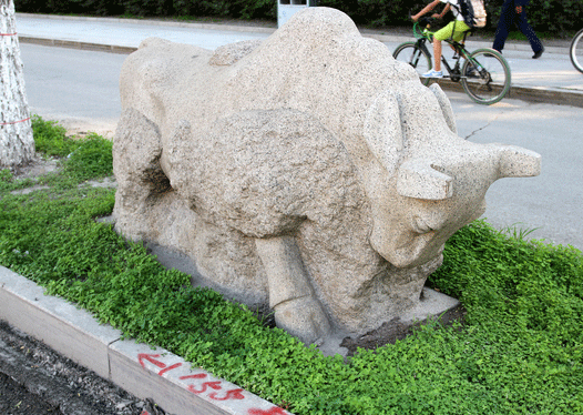 动物景观石雕