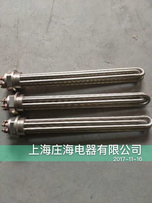 上海庄海电器 螺牙 法兰式电热管 支持非标定做
