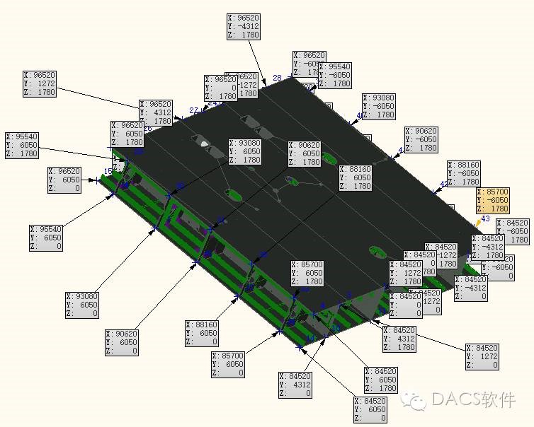 海徕 DACS-OFFICE三维精度分析软件信息