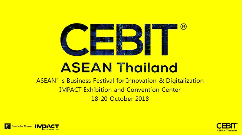 2018年泰国国际信息及通讯技术博览会 CEBIT ASEAN Thailand）