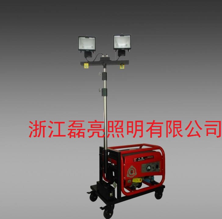 *自动升降工作灯 万向轮移动工作灯 无线遥控自动泛光工作灯