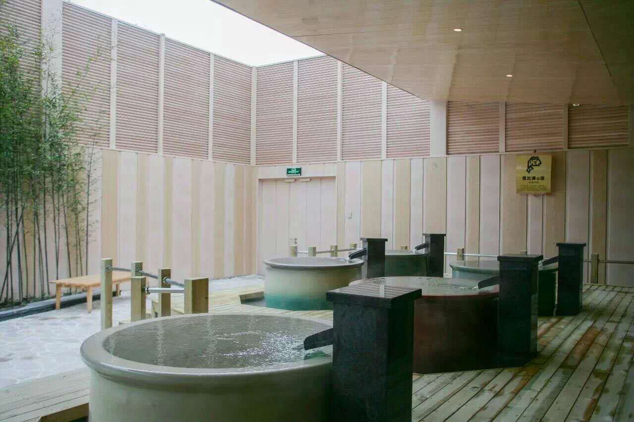 陶瓷洗浴大缸日式温泉泡澡大缸景德镇陶瓷1.2米圆形洗浴缸