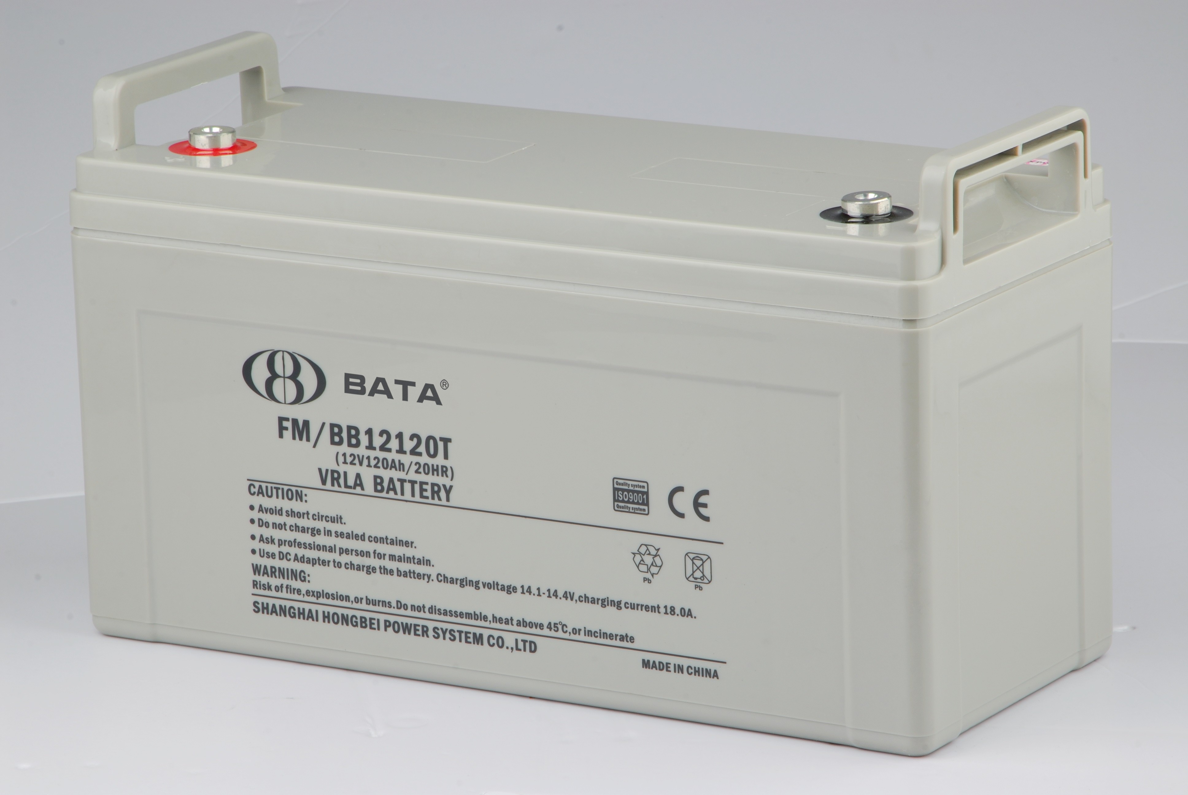 鸿贝蓄电池FM/BB12120T规格尺寸
