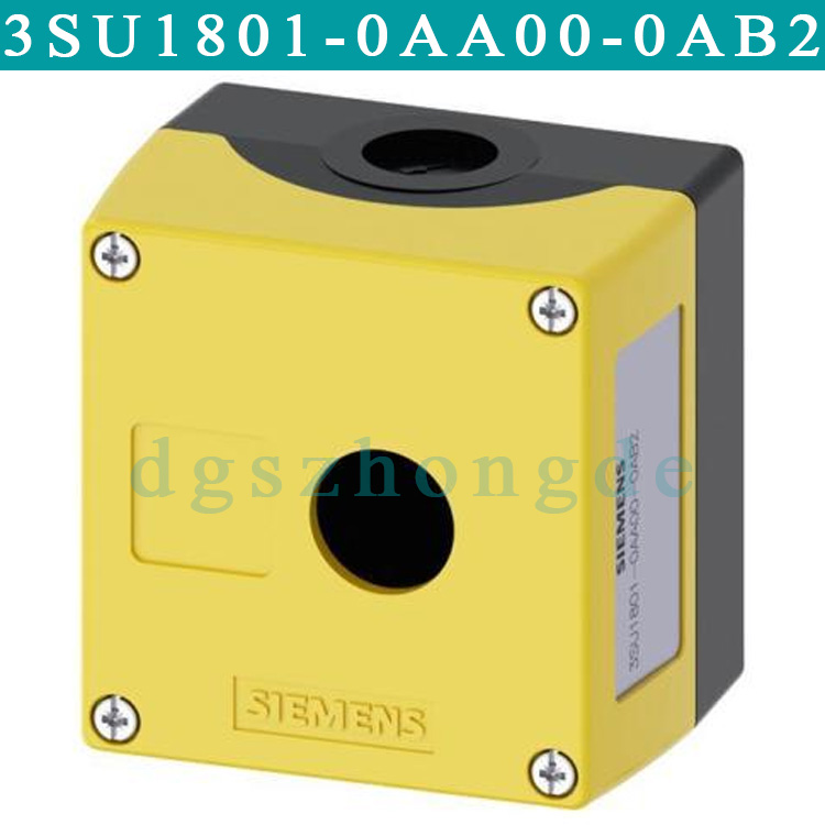 3SU1801-0AA00-0AB2西门子3SU18010AA000AB2黄色1位空按钮盒