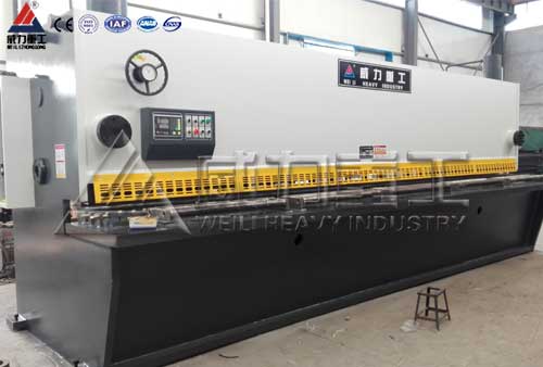 山东威力厂家直销QC12Y-10×3米2液压摆式剪板机 质量可靠