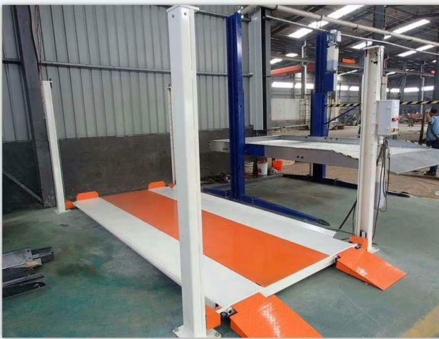 厂家生产移动式高空作业车电动液压登高梯折叠式升降机