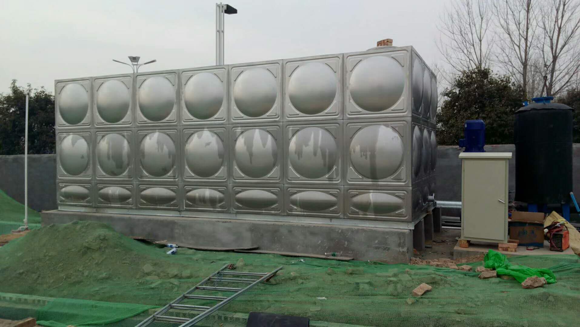消防水箱 不锈钢生活水箱 方形水箱 家用储水箱