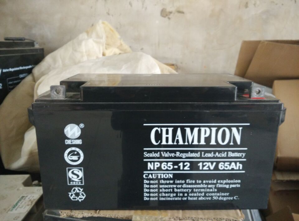 冠军蓄电池NP65-12参数 尺寸报价