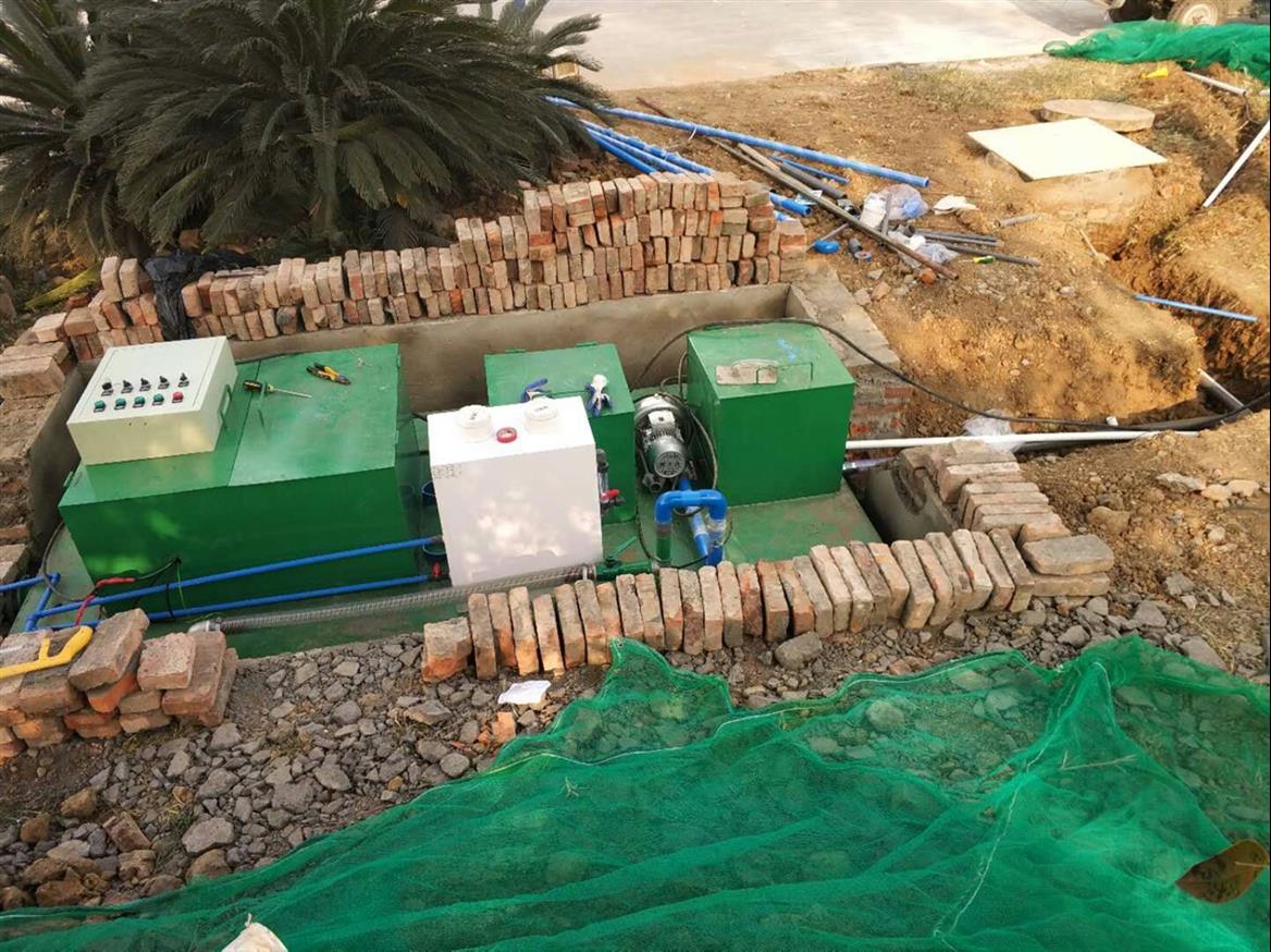地埋式一体化污水处理设备-社区污水处理设备