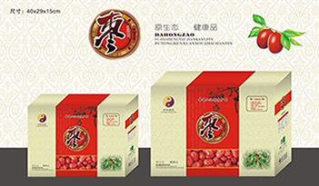 红枣箱子设计印刷，红枣包装箱，包装
