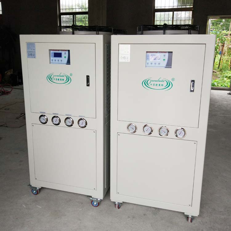 印刷串辊冷却系统，苏州风冷式冷水机