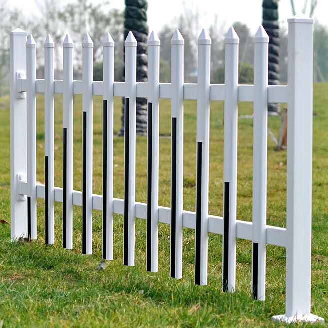 南宁供应PVC塑钢护栏，塑料护栏，园艺护栏，草坪围栏，变压器电厂围挡价格优