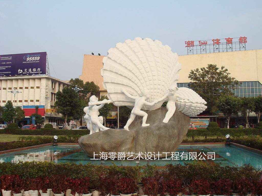 九江公园彩绘蜗牛雕塑-镂空蜗牛景观定制