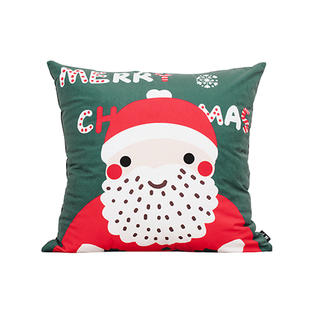 毛绒抱枕靠垫简约靠枕圣诞老人卡通鹿动漫沙发腰枕