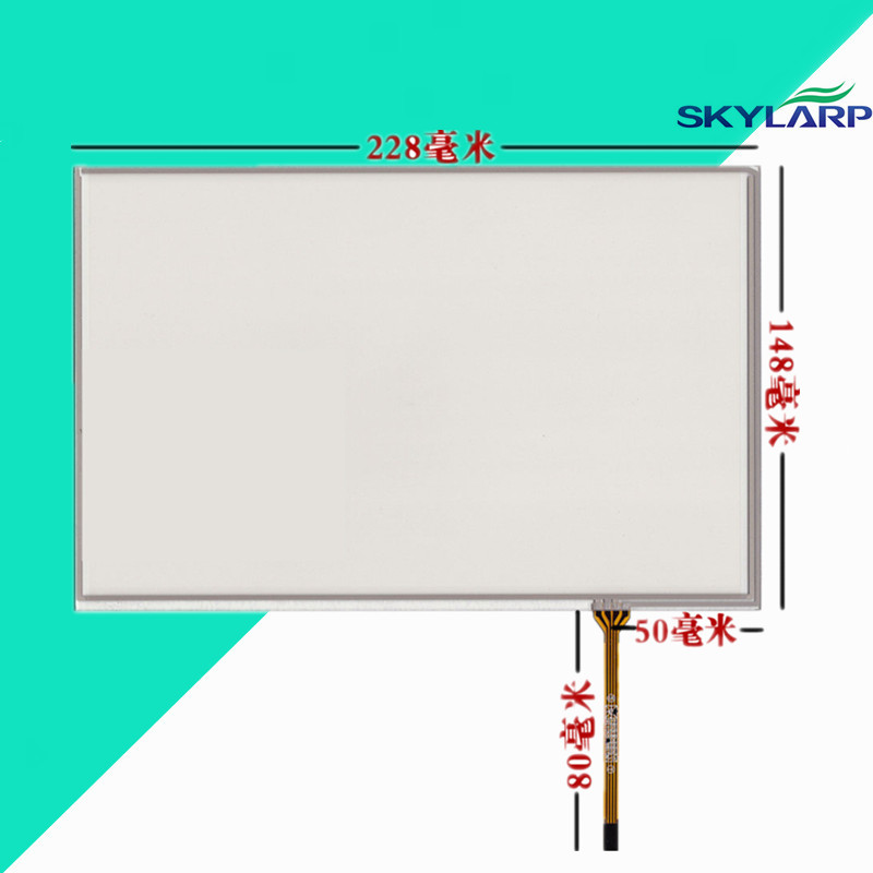 10.1 inch touchscreen 228*148mm touch screen panel handwriting Digitizer Glass 16:10 HD ips screen
