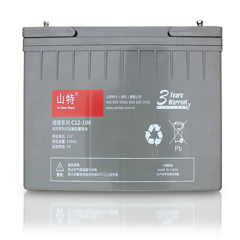 山特城堡蓄电池C12-100AH型号参数价格