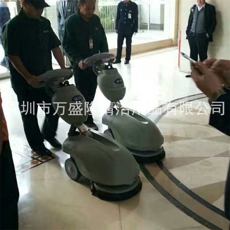 广东金洁J-350B酒店大厅手推迷你型洗地机