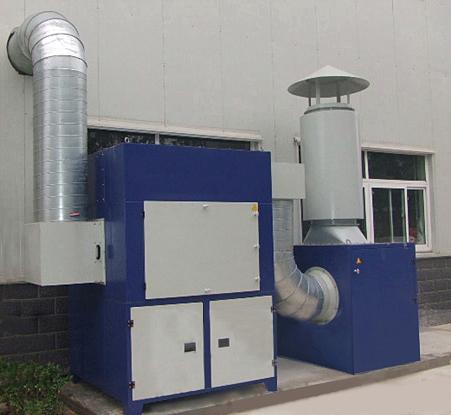 山东青岛中小型企业废气处理设备, 提供废气全套治理方案, UV光催化废气治理设备