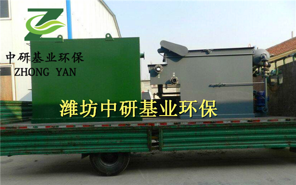 广西省柳州市淀粉厂工业污水地埋式一体化处理设备