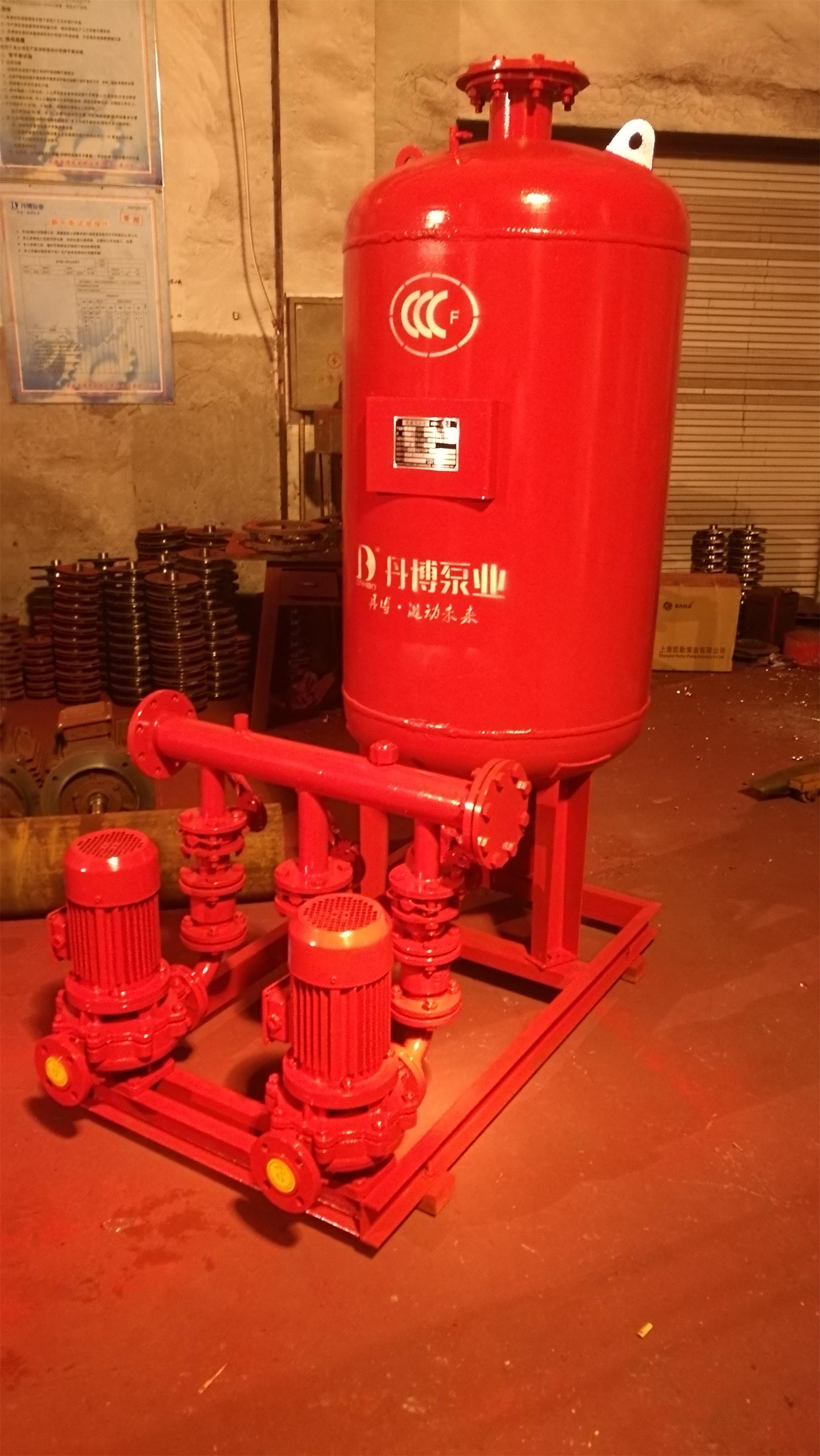 3CF认证消防泵型号/立式增压稳压供水设备