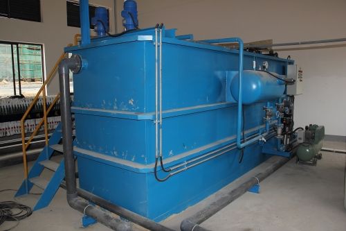 德骏环保供应养殖场污水处理设备 平流式溶气气浮机