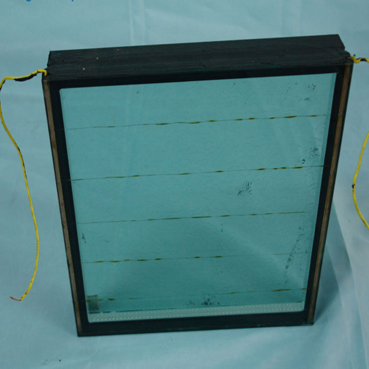 恒鑫扬电加热玻璃5+9A+5mm中空防雾控制视窗钢化电加热玻璃