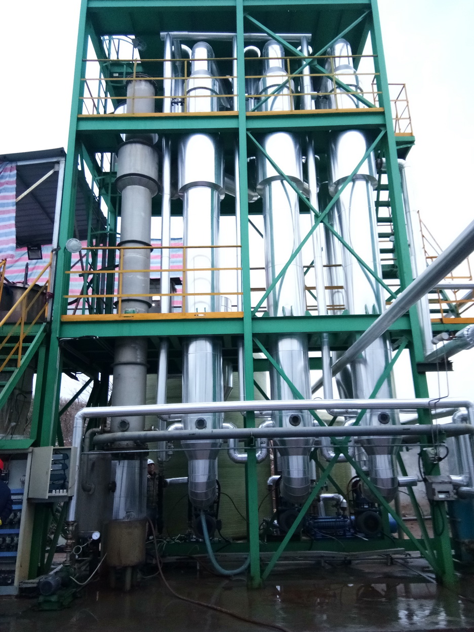 镀锌废水三效蒸发器-含盐废水零排放-强制循环蒸发器
