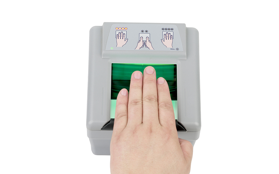 尚德四连指采集仪，生物识别指掌纹采集设备442 fingerprint scanner