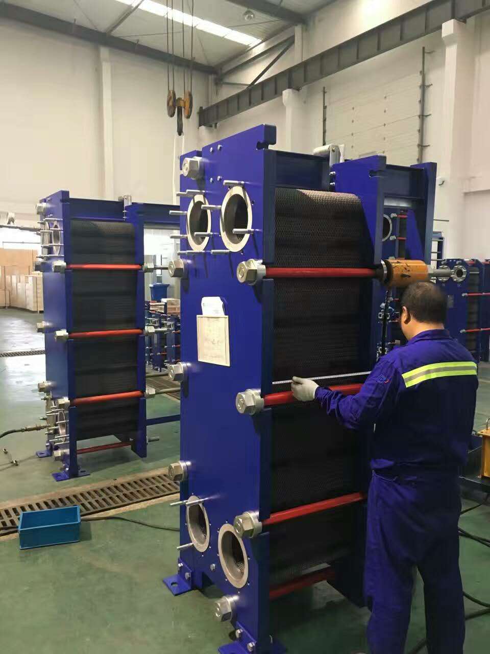 艾保实业可拆板式换热器 蒸汽板式热交换器 冷水机组