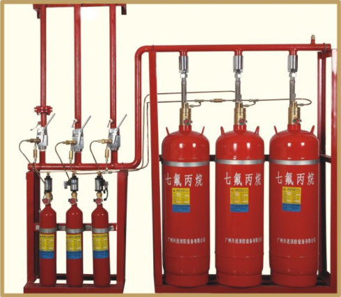 深圳HFC-227ea七氟丙烷自动灭火系统 七氟丙烷药剂充装 消防设备