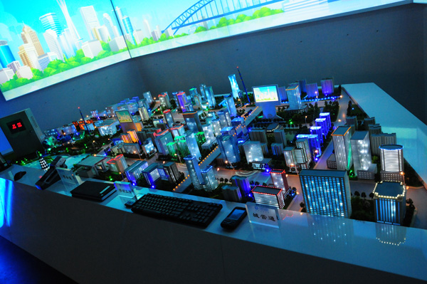 智慧城市智能交通物联网设计制作北京模型公司