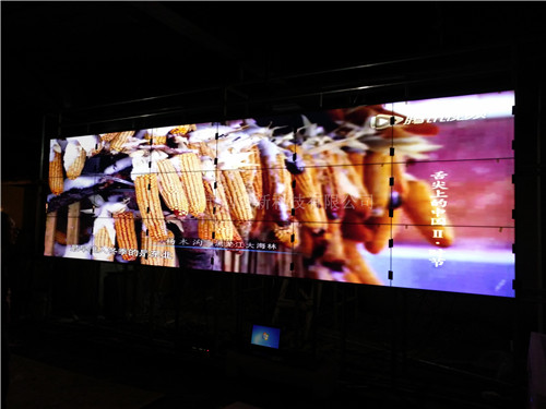 沧州创视新55寸液晶拼接屏显示屏的智能化应用