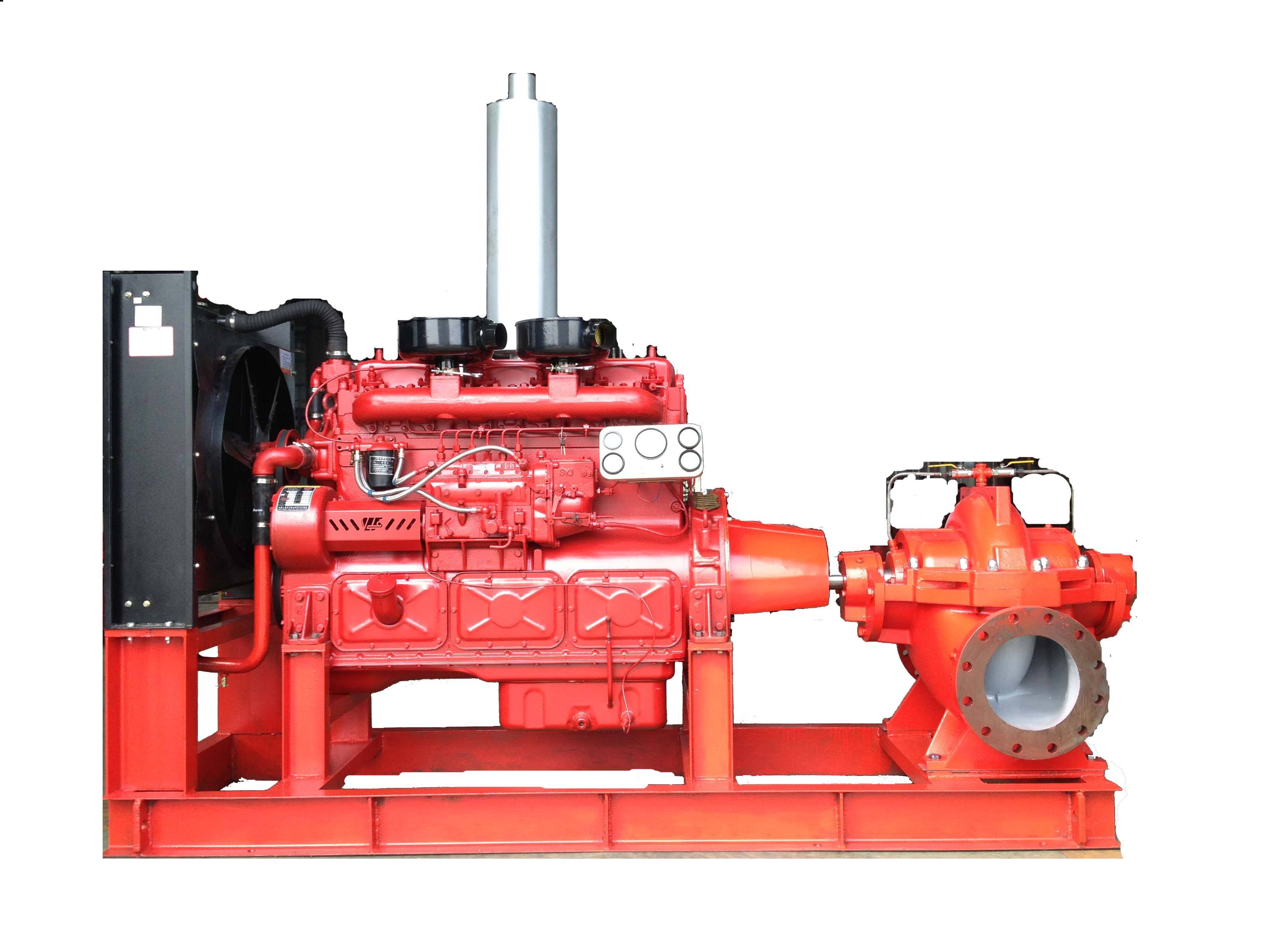 XBD-L W 型单级立 卧 式消防泵组
